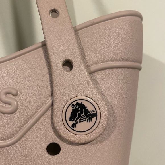 CROCS Women's Taupe Tote Bag - Picture 2 of 6